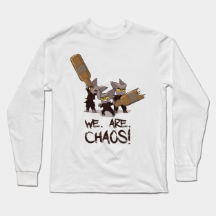 Boozies - We. Are. Chaos! Long Sleeve T-Shirt